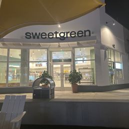 Front entrance to sweetgreen Front entrance to sweetgreen