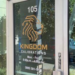 Logo and name of business installed Logo and name of business installed