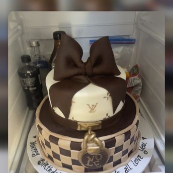 Cakes By Emy - My LOUIS VITTON birthday cake beautifully done and they taste just heavenly !THANK YOU "CAKES BY EMY" - Custom Cakes Near Me