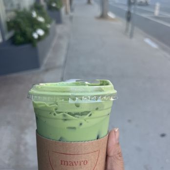 Mavro Coffee - Matcha Latte with Vanilla - Coffee & Tea Near Me - Los Angeles, California Mavro Coffee - Matcha Latte with Vanilla - Coffee & Tea Near Me - Los Angeles, California