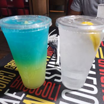 The Licking Orlando - Blueberry lemonade and water - Soul Food Near Me - Orlando, Florida The Licking Orlando - Blueberry lemonade and water - Soul Food Near Me - Orlando, Florida