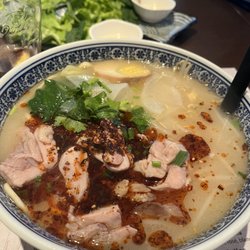 Lamian - Soupe de nouilles au poulet piquant