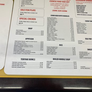 Wah's Kitchen - Menu - Chinese Near Me - Fresno, California Wah's Kitchen - Menu - Chinese Near Me - Fresno, California