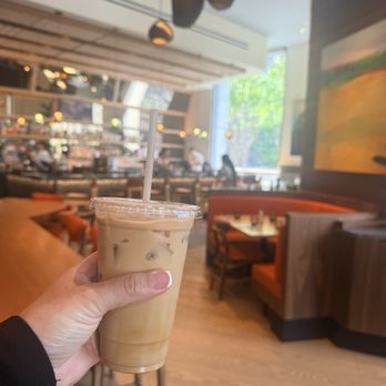 Poppy & Claro - Delicious BROWN BUTTER CARAMEL LATTE 6.25 espresso, milk, brown butter caramel - New American Near Me - San Jose, California Poppy & Claro - Delicious BROWN BUTTER CARAMEL LATTE 6.25 espresso, milk, brown butter caramel - New American Near Me - San Jose, California