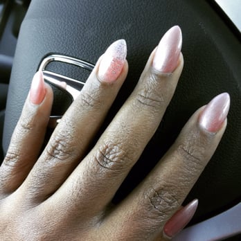 Angel's Nail Salon - Beautiful stiletto nails with shellac polish by Don - Nail Salons Near Me - La Mesa, California