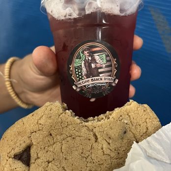 McGee Black Irish Coffee - Chocolate chip cookie! PB is also to die for - Coffee & Tea Near Me - Manasquan NJ, New Jersey