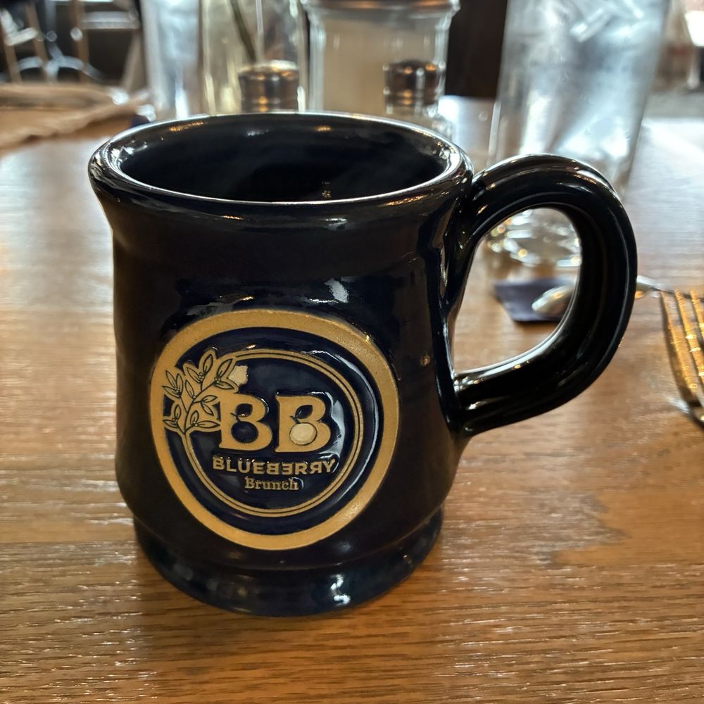 Blueberry Brunch - Coffee in a cute BB mug - Breakfast & Brunch Near Me - Farmington, Michigan Blueberry Brunch - Coffee in a cute BB mug - Breakfast & Brunch Near Me - Farmington, Michigan