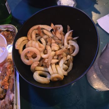 Wings 'N More - The "Large Fries" given, which were cold and obviously underfilled. - American Near Me - Austin, Texas