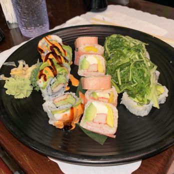 Kim's Sushi - Morris roll sunshine roll mixed spring roll - Sushi Bars Near Me - West Orange, New Jersey