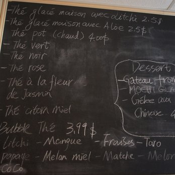 La Maison de Mademoiselle Dumpling - Drink and dessert menu - Chinese Near Me - Montreal, Quebec La Maison de Mademoiselle Dumpling - Drink and dessert menu - Chinese Near Me - Montreal, Quebec