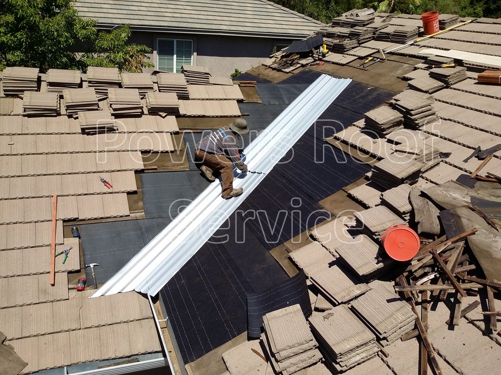 Slide of Powers Roof Service