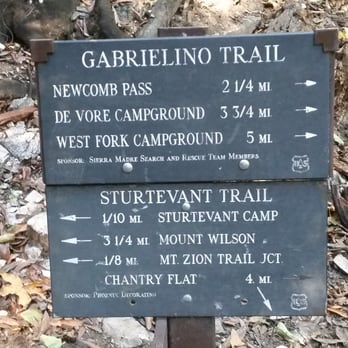 Mount Zion Trail - Left to Mt. Zion Trail - Hiking Near Me - La Canada Flintridge, California Mount Zion Trail - Left to Mt. Zion Trail - Hiking Near Me - La Canada Flintridge, California