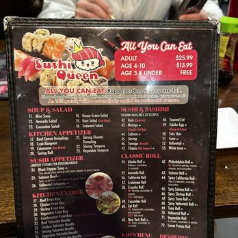 Sushi Queen - Menu - Japanese Near Me - Sterling, Virginia Sushi Queen - Menu - Japanese Near Me - Sterling, Virginia