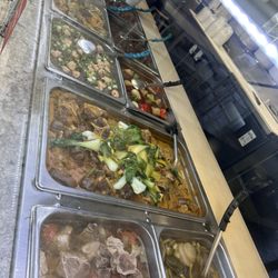 Pick your foods: Kare Kare, Chicken Adobo, Pork Sisig