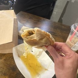 Oily empanadas