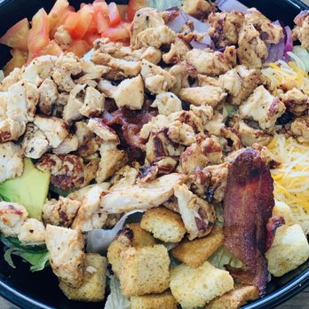 Stomp's Burger Joint 2 - Grilled CHICKEN SALAD (FRIED OR GRILLED) - Burgers Near Me - Pearland, Texas