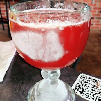 Rogers Roundhouse - Bishop Cider Crackberry - Beer Gardens Near Me - Fort Worth, Texas