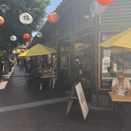 Outside seating