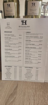 Menu photo 2 Hayfields North Salem, NY