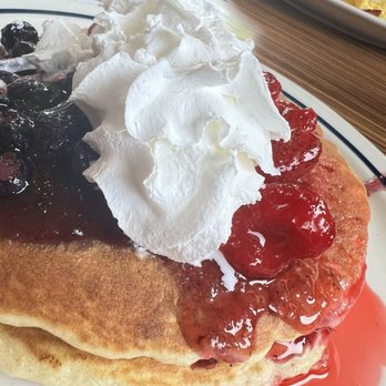 IHOP - Red , White and Blueberry pancakes - Breakfast & Brunch Near Me - West Hills, California IHOP - Red , White and Blueberry pancakes - Breakfast & Brunch Near Me - West Hills, California