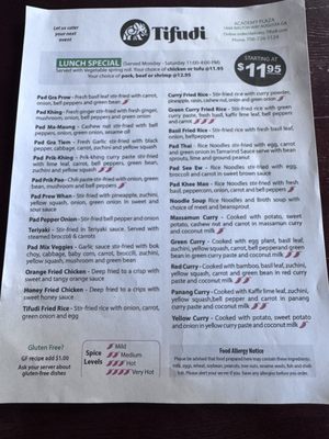 Tifudi - Thai Food by null