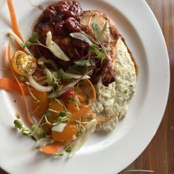 Charter Steakhouse - The chicken entree, super tasty!