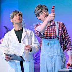 Prime Time Theater - Frauenarzt Dr. Peter Markus Alexander mit dem "Müllereck"-Hauswarth, dem "Remisenpeter".
