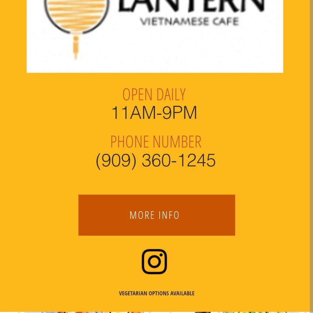 Lantern Vietnamese Cafe - Vietnamese Near Me - Rancho Cucamonga, California