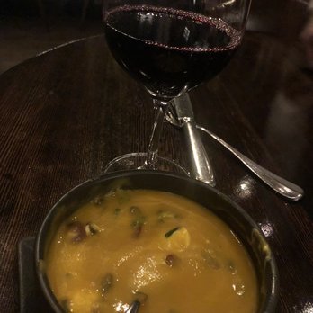Solbar - Autumn Squash Veloute, absolutely amazing no word other than that to describe. - New American Near Me - Calistoga, California