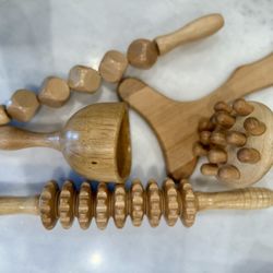 Slim Sculpt Beauty - Wood massage tools are one small part of the treatment that goes along with the services.