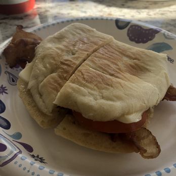Lighthouse Market And Deli - Grilled cheese, tomato with bacon on ciabatta - Delis Near Me - Riverhead, New York