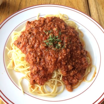 Fort St. George - Spaghetti with meat sauce - Asian Fusion Near Me - Seattle, Washington Fort St. George - Spaghetti with meat sauce - Asian Fusion Near Me - Seattle, Washington