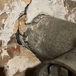 Chimney Champs - Broken mortar.