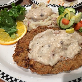 Black Bear Diner - Hand-Breaded Crispy Chicken Breast (880 cals.) - Diners Near Me - Colma, California