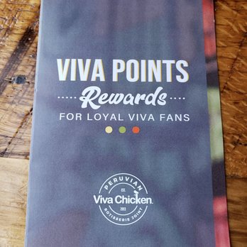 Viva Chicken - Rewards program - Peruvian Near Me - Concord, North Carolina