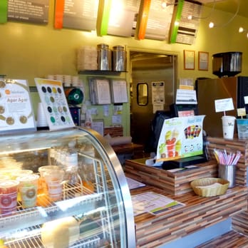 Tapioca Express - Cashier area and fruit/dessert display case - Coffee & Tea Near Me - Alhambra, California Tapioca Express - Cashier area and fruit/dessert display case - Coffee & Tea Near Me - Alhambra, California