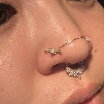 At Last Piercing - So dainty! It really elevates my setup. At Last has such unique pieces! - Piercing Near Me - Garden Grove, California