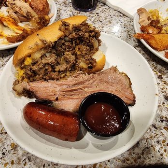 Shady Maple Smorgasbord - Brisket, sausage, cheesesteak - Do-It-Yourself Food Near Me - East Earl, Pennsylvania Shady Maple Smorgasbord - Brisket, sausage, cheesesteak - Do-It-Yourself Food Near Me - East Earl, Pennsylvania
