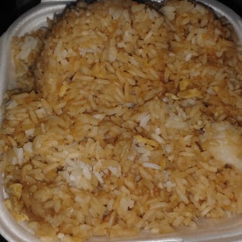 Rice Bowl Express - White rice with soy sauce. . NOT fried rice like I asked for. . .but apparently that's what they say it is - Fast Food Near Me - Dallas, Texas Rice Bowl Express - White rice with soy sauce. . NOT fried rice like I asked for. . .but apparently that's what they say it is - Fast Food Near Me - Dallas, Texas