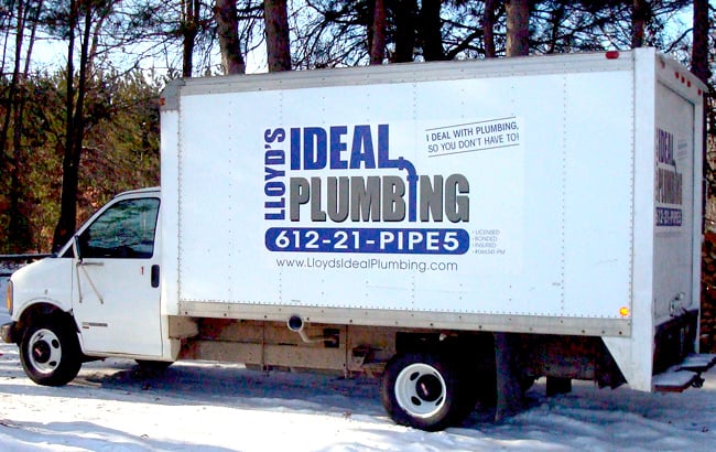 Slide of Lloyd's Ideal Plumbing