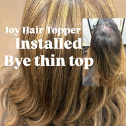 Presto Hair Topper KTips Extensions Salon Suite - Hair topper one of kind handmade