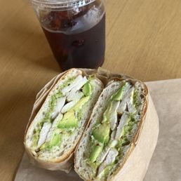 chicken pesto ciabatta