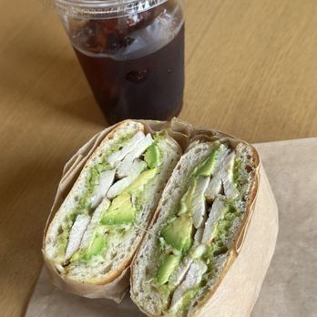 Matching Half Cafe - chicken pesto ciabatta - Coffee & Tea Near Me - San Francisco, California