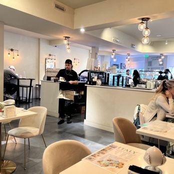 VV The Italian Experience - Christian with our espressos and the beautiful interior of the cafe! - Italian Near Me - Cincinnati, Ohio VV The Italian Experience - Christian with our espressos and the beautiful interior of the cafe! - Italian Near Me - Cincinnati, Ohio