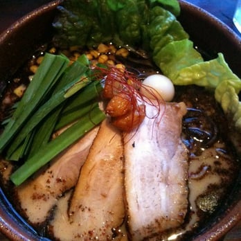 Ramen Dojo - Regular spicy garlic broth - Ramen Near Me - San Mateo, California Ramen Dojo - Regular spicy garlic broth - Ramen Near Me - San Mateo, California