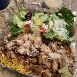 CHICKEN SHAWARMA PLATE CHICKEN SHAWARMA PLATE