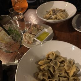 AGNOLOTTI DI LIDIA and pappardelle