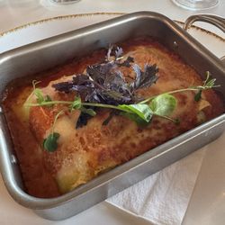 Spiaggia - Cannolini with ricotta and spinach