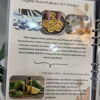 Foxie Nail Bar - Organic Detox Pedicure - Nail Salons Near Me - Altamonte Springs, Florida