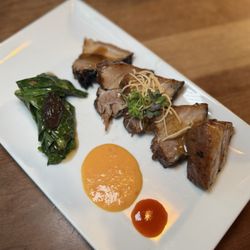 Pusadee's Garden - Pork belly, sweet chili garlic caramel